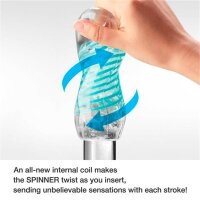 Tenga Hand Masturbator Spinner Tetra integrierte Spule