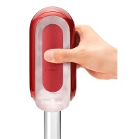 Tenga Masturbator mit Heizstab zum Erwärmen Silikon Flip 0 Red Warmer Package